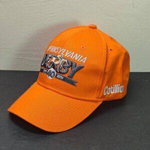 2019 Kentucky Derby Hat Cap Strap Back Cottillion Parxracing Anniversary Orange